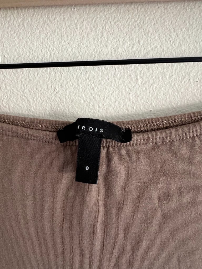 Trois Brown Maxi Skirt From Kendall Set — image 5 of 6